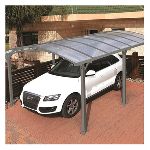 Hiện Đại Xách Tay Carport Nhôm Khung Hợp Kim PVC Polycarbonate Mái Cho Xe Ngoài Trời Bãi Đậu Xe Có Thể Gập Lại Nhà Để Xe Container Nơi Trú Ẩn - Product Image 4