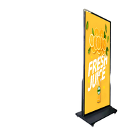 Écran tactile interactif de 43 pouces pour affichage numérique publicitaire, kiosque commercial pour affichage intérieur, OEM, magasin de détail, sur pied