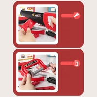 Jeu de simulation éducatif pour enfants, jeu de rôle, pompier en plastique, camion de pompiers, voiture, jouet avec son, extincteur, garçon, outil, 33 pièces