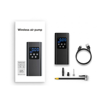 Gonfleur de pneus portable, pompe à air sans fil, manomètre numérique, ABS, monocylindre pour voitures, motos, vélos