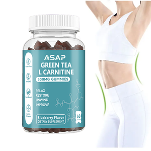 OEM Green Tea <b>Pre</b> <b>Workout</b> L-carnitine Products <b>Supplement</b> Green Tea l Carnitine Gummies - Product Image 1