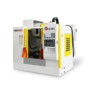 Kustom Presisi Tinggi Universal Multifungsi 3-Axis Dro Cnc Kontrol Mesin Penggilingan Vertikal untuk Logam 3 Axis Cnc Mill untuk Dijual