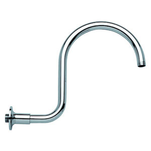 Bras de douche courbé de 30 cm pour salle de bain, accessoire de salle de bain de qualité supérieure - Product Image 1