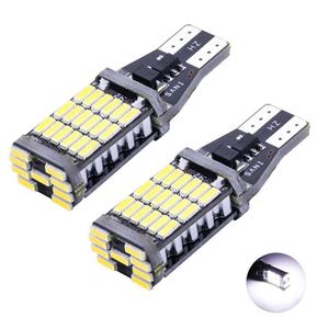 ตัวถอดรหัสไฟถอยหลังรถยนต์แบบ LED T15 4014 15SMD ความสว่างสูง ไฟเลี้ยว/ไฟเบรก ไฟท้ายรถจักรยานยนต์ขนาดเล็ก แบบมาตรฐาน - Product Image 1
