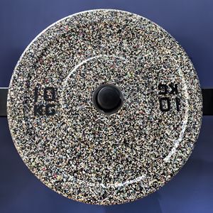 תחרות פגוש משקל צלחות כושר ציוד כושר משקולות משקולות ציוד הרמת משקולות עם גרגיר צלחת גומי - Product Image 4