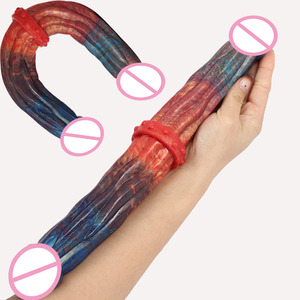 LUUK <span class=keywords><strong>gros</strong></span> flexible en caoutchouc coq réaliste en plastique souple gode de sexe <span class=keywords><strong>anal</strong></span> bouchons pénis G-spot gode jouet - Product Image 1