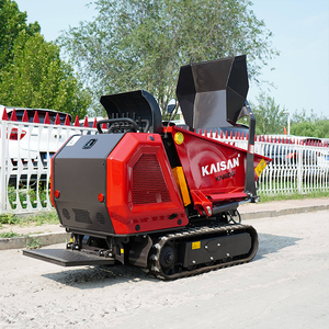 Mini tombereau sur chenilles de 0,6 tonne pour chantier de construction, exploitation agricole et manutention de matériaux de jardin - Product Image 6
