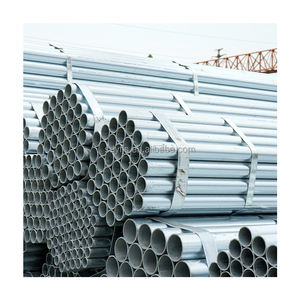 Tubería Galvanizada al por Mayor de <span class=keywords><strong>1</strong></span>/2\"-24\"/48.3/48.6 mm, Material de Acero Soldado Galvanizado por Inmersión en Caliente, Tubería Redonda para Andamios - Product Image 4