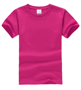 Alta calidad sólido en blanco 180gsm 100% algodón personalizado OEM niños camiseta en blanco liso camisetas para niños - Product Image 4