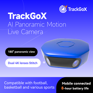 TrackGoX Cámara de Movimiento con IA para Baloncesto y Fútbol, Clipping Automático de Momentos Clave - Product Image 1