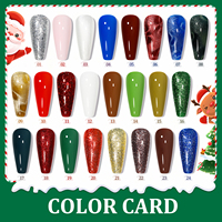 Miss Gooey – Nouvelle collection populaire de vernis gel 24 couleurs pour Noël, design 3D œil de chat, OEM/ODM, sans TPO ni HEMA