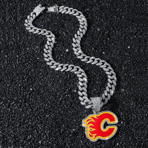 2026 <b>Hot</b> Selling Innovative Simple <b>Red</b> Artistic Letter C Pendant Necklace Hiphop Style Men's Necklaces Fashion Jewelry Wholesale - Product Image 2