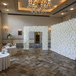 Proposition cérémonie <span class=keywords><strong>mariage</strong></span> décoration <span class=keywords><strong>ensemble</strong></span> mur Arrangement Floral fond fleurs artificielles <span class=keywords><strong>ensemble</strong></span> - Product Image 1