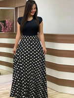 Nouvelle robe maxi d'été pour femmes, imprimé floral, taille haute, lavable, manches courtes et longues, robe pour femmes grande taille