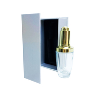 Boîte cadeau magnétique en papier avec logo personnalisé de luxe, avec insert en mousse