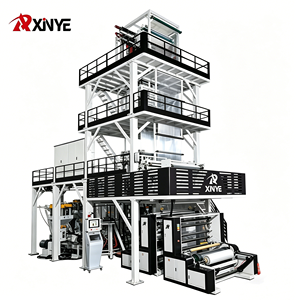 Machine de soufflage de film <span class=keywords><strong>multicouche</strong></span> PE LDPE HDPE à trois couches, co-extrusion de film <span class=keywords><strong>multicouche</strong></span> - Product Image 1