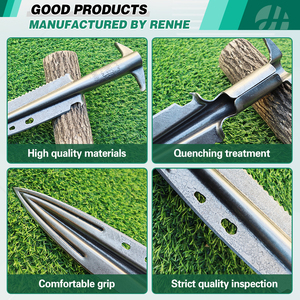 Trung Quốc Nhà sản xuất tất cả thép làm vườn xẻng đa chức năng sắt Harpoon MN thép kim loại sắc nét mũi nhọn - Product Image 3