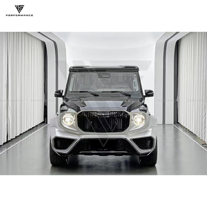 Kit Carrozzeria in Materiale PP Stile Maybach con Paraurti, Cofano e Parafango per <span class=keywords><strong>Mercedes</strong></span> Benz Classe G W464 G63 G500, <span class=keywords><strong>Spoiler</strong></span> in Carbonio 2019-2024 - Product Image 3