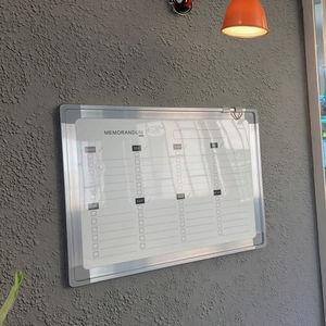 Calendrier <span class=keywords><strong>hebdomadaire</strong></span> magnétique effaçable à sec Tableau blanc <span class=keywords><strong>mural</strong></span> Tableau blanc Planificateur quotidien - Product Image 6