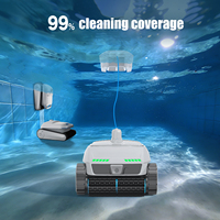 AIRROBO CP402 Robot de piscine sans fil, kit complet avec adaptateur à crochet et pack d'entretien Chine
