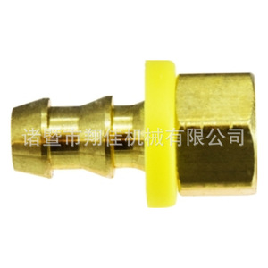 Xiangjia Machinery Brass Push On Hose Connector 14x14mm Swivel Female Plug In For Various Industries - Product Image 2