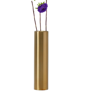 Grande vente de Vases à fleurs séchées pour Table basse Ferme Vase poli or Salon Décor à la maison Minimalisme Vase en métal - Product Image 5
