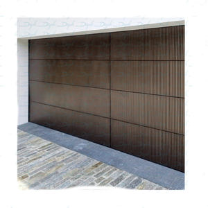 Porta del <span class=keywords><strong>Garage</strong></span> Moderna Porte <span class=keywords><strong>Basculanti</strong></span> <span class=keywords><strong>per</strong></span> <span class=keywords><strong>Garage</strong></span> Porte Pieghevoli Verticali Nere con Rivestimento - Product Image 6