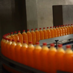 Ligne de production de machines combinées pour le soufflage, le remplissage et le bouchage <span class=keywords><strong>automatique</strong></span> de bouteilles de jus de fruits (ananas, orange, mangue) - Product Image 1