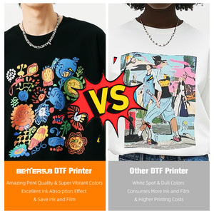 Baiyin nhỏ dtf A3 máy in và lò nướng giá rẻ dệt dtf máy in Mini A3 A4 dtf máy in với bột Shaker - Product Image 3