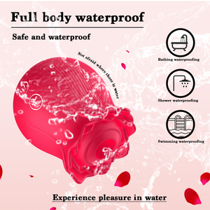 Rose <strong>Shape</strong> Vagina Sucking <strong>Vibrator</strong> Kiss <strong>Pussy</strong> Nipple Sucker Oral Licking Clitoris Stimulation <strong>Masturbating</strong> Sex Toys for Women - Product Image 5