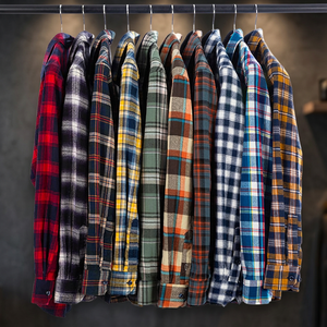 Camisa de Vestir de Alta Calidad para Hombre, Transpirable, Mezcla de Algodón, Color Sólido, Manga Larga, Cuello Alto con Botones, Casual, Ecológica, de Secado Rápido - Product Image 3
