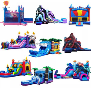 Outdoor Bounce House kommerzielle Combo Adult Jumping Castle kommerzielle Spring burg für Kinder aufblasbare Türsteher - Product Image 1