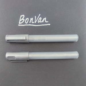 Custom BV-CCM02 Silver Art DIY <b>Plastic</b> Model Painting Mark Pen Liquid <b>Mirror</b> Chrome Marker Bullet/Chisel Tip Reflective Pencil - Product Image 3