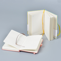 Carnet A5 léger et portable, nouveau modèle exclusif transfrontalier, impression de logo prise en charge, plusieurs couleurs disponibles