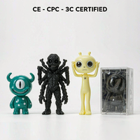 Figurines de monstres cyclopes en vinyle souple personnalisées, personnages de fantasy, jouets en boîte mystère, fabricant OEM