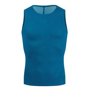 Venta al por mayor barato ropa interior camiseta refrigeración sin mangas personalizable deportes al aire libre ropa ligera hombres correr <span class=keywords><strong>ciclismo</strong></span> chaleco - Product Image 4