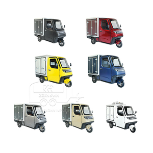 Tricycle électrique réfrigéré pour la livraison de nourriture, chaîne du froid, vélo cargo à trois roues, chariot congélateur mobile - Product Image 6