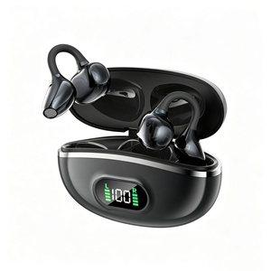 Gaming Open Ear Bone Conduction Headphones K01 K02 K03 TWS Wireless Low Latency <b>LED</b> Digital Display Touch Control Headset - Product Image 1