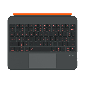 เคสแบบพับได้พร้อมไฟแบ็คไลท์ 7 สี สำหรับคีย์บอร์ดไร้สาย 5.3 รุ่น Pro 11 M4 2024 พร้อมที่ใส่ปากกาด้านบน และแม่เหล็กหมุนได้ 360 องศา - Product Image 6