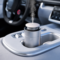 Diffuseur d'arômes automobile de haute qualité, rechargeable par USB, sans eau, pour huiles essentielles, en métal, capacité 10 ml, pour table, garantie 1 an