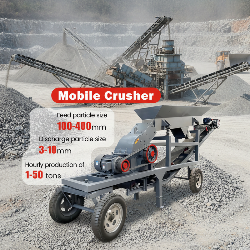 High Efficiency Double Stage Crusher No