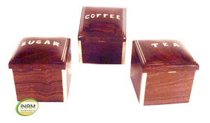 Antique Premium Quality Beautiful and Decorative Handmade Wooden Tea and Coffee <b>Box</b> - Product Image 2