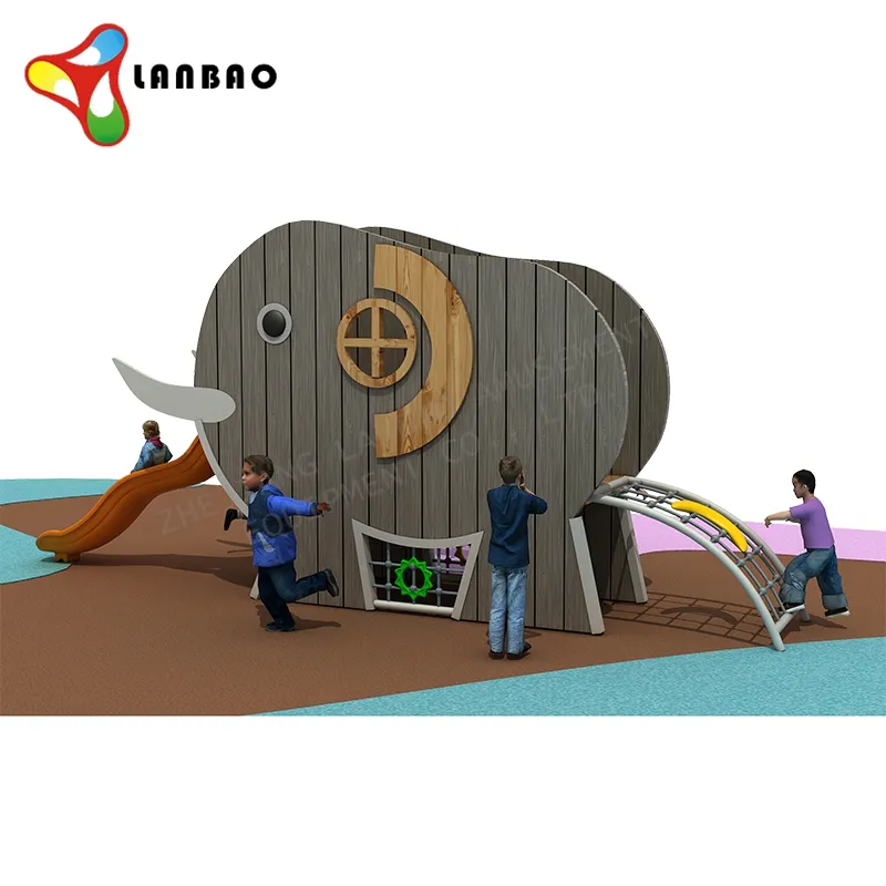 Lanbao Offre Spéciale parc extérieur équipement de divertissement sportif toboggan pour enfants jouets pour aire de jeux