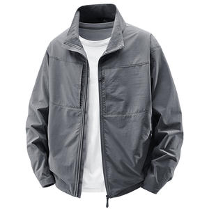 Nouvelle veste décontractée pour homme printemps-automne, imperméable, coupe-vent, multifonctionnelle, multi-poches, coupe ample, pour la randonnée en extérieur - Product Image 5