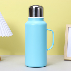 Botella de agua multicolor de acero inoxidable 1000 de gran capacidad de 316 ml con tapa con asa - Product Image 3