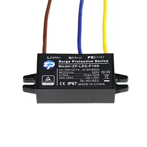 Protetor de surge 10kv spd, dispositivo de proteção de surge de fonte de alimentação led spd