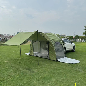 Outdoor Camping Four-season Waterproof Large Space Upgrade Mesh Extension <b>Awning</b> RV Front Hall SUV Tent Rear <b>Car</b> Integration - Product Image 4