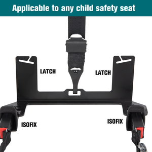 Fixateur de siège auto amélioré de conception nouvelle, interfaces <span class=keywords><strong>Isofix</strong></span> universelles, <span class=keywords><strong>support</strong></span> pour voiture - Product Image 3