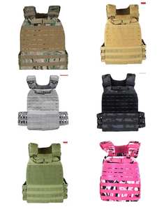 Gilet lesté réglable avec plaques en acier amovibles pour le crossfit, la <span class=keywords><strong>musculation</strong></span>, la course à pied, l'entraînement, la randonnée, les sports de plein air - Product Image 4