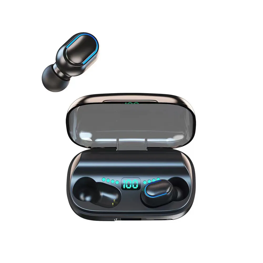 Ücretsiz kargo ürünleri T11 TWS kulaklık ile mikrofon dokunmatik kontrol Auriculares Inalambricos müzik kulaklık